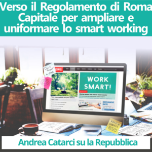 roma capitale regolamento smart working